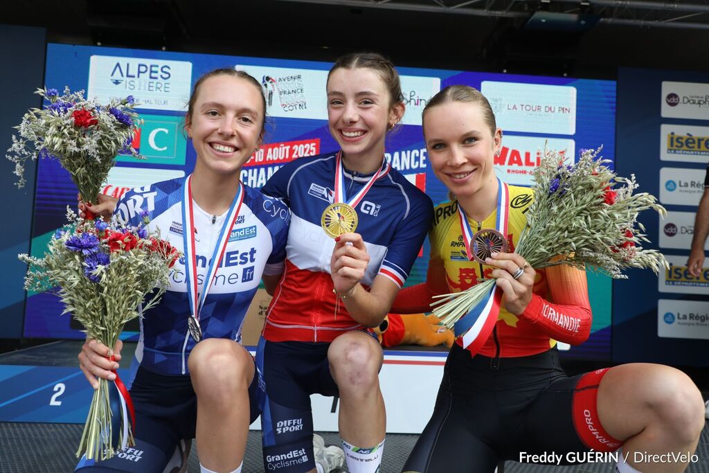 Solène Muller vice‑championne de France u23 du contre‑la‑montre